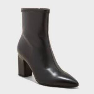 NWT A New Day Black Ankle Booties